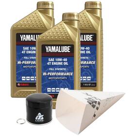 Tusk 152-986-1127 4-stroke Oil Change Kit Yamalube Hi-perf. Full-synthtic 10w-40