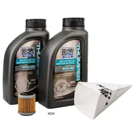 1529860053 Tusk 4-stroke Oil Change Kit Bel-ray Thumper Synthetic Blend 10w-40