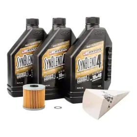 1529860056 Tusk 4-stroke Oil Change Kit Maxima Synthetic Blend 10w-40