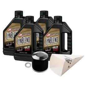 1529860262 Tusk Oil Change Kit Maxima Synthetic Blend 10w-40 For Yamaha Super Tenere