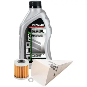 1529860776 Tusk 4-stroke Oil Change Kit Kawasaki Semi-synthetic Blend 10w-40