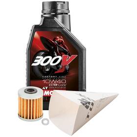Tusk 1529860789 4-stroke Oil Change Kit Motul 300v 4t Synthetic 10w-40
