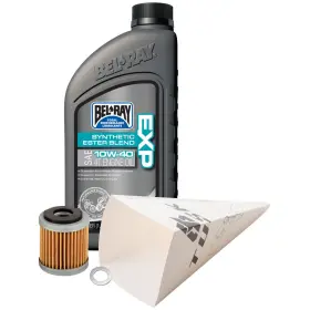 1529860828 Tusk 4-stroke Oil Change Kit Bel-ray Exp Synthetic Blend 10w-40
