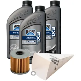 1529860832 Tusk 4-stroke Oil Change Kit Bel-ray Exl 10w-40