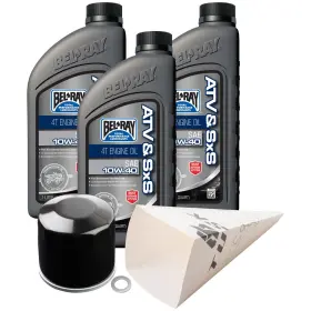 1529860856c985-4cbe0a Tusk 4-stroke Oil Change Kit Bel-ray Atv And Sxs 10w-40 For