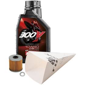 Tusk 1529860878 4-stroke Oil Change Kit Motul 300v 4t Synthetic 10w-40