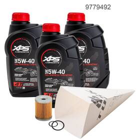 Tusk 1529861125 4-stroke Oil Change Kit Can-am Xps Synthetic All Climate 5w-40