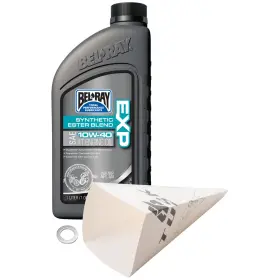 156-011-0094 Tusk Transmission Oil Change Kit Bel-ray Exp Synthetic Blend