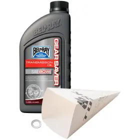 1560110063 Tusk Transmission Oil Change Kit Bel-ray Gear Saver 80w