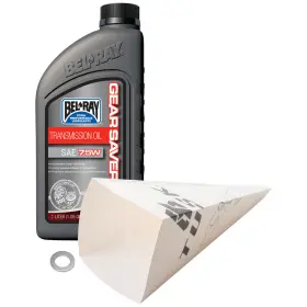 1560110075 Tusk Transmission Oil Change Kit Bel-ray Gear Saver 75w