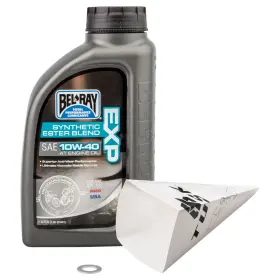 1560110113 Tusk 2-stroke Transmission Oil Change Kit Bel-ray Exp Synthetic Blend