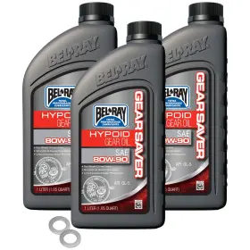 204-412-0127cfb1-b78f64 Tusk Drivetrain Oil Change Kit With Bel-ray