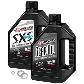 Tusk 204-412-01466e6a-aaf089 Drivetrain Oil Change Kit With Maxima