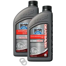 204-412-01858092-bf9b66 Tusk Drivetrain Oil Change Kit With Bel-ray