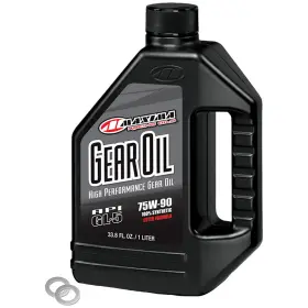 204-412-0245ddef-78cd5b Tusk Drivetrain Oil Change Kit With Maxima For Yamaha Big Bear 2x4 400 2000-04