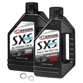 2044120035aeee-ba740a Tusk Drivetrain Oil Change Kit With Maxima For Polaris Sportsman 400 4x4