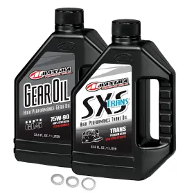 2044120047f31e-bb4523 Tusk Drivetrain Oil Change Kit With Maxima For Suzuki King Quad 500axi Power