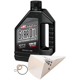 Tusk 2044120290f984-03600a Drivetrain Oil Chnge Kit With Maxima Full Synthetc 75w-90 For Stark Future