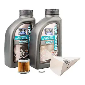 1529860358 Tusk-bel Ray 4-stroke Oil Change Kit Bel-ray Thumper Synthetic 10w-40 Fits 20-25 Yamaha Xt250