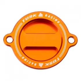 Ofc-41100o Tusk Aluminum Oil Filter Cover Orange