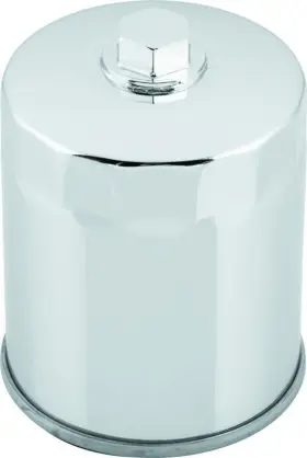 63805-80a Twin Power 887337242873 Evo Chrome Oil Filter With Nut Replaces H-d 63796-77a 63806