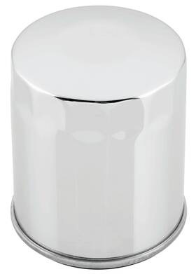 Twin Power Jo-m25c Oil Filter - Chrome