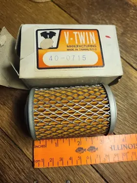 63840-48a V-twin Manufacturing 40-0715 Oil Filter Replaces Hd#