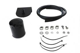 V-twin Manufacturing 40-0849 Pura Flow Oil Filter Kit Black For Harley Panhead Shovelhead 1941-1999 63794-77
