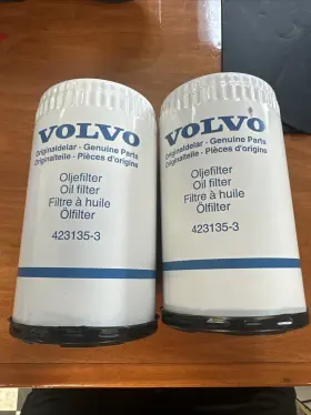 423135-3 Volvo Penta 423135 Lot Of 2 Oil Filter