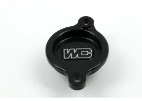 27-011 Works Oil Filter Cover Black Hon