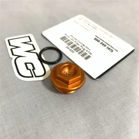 24-020 Works Connection Oil Filler Plug Fit Ktm 65 85 250 300 380 450 530 Orange