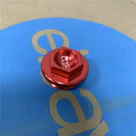 24-031 Works Connection Oil Filler Plug For Ktm 65 85 250 300 380 450 530 Red