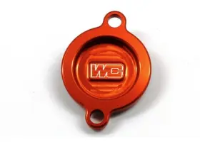 27-105 Works Connection Oil Filter Cover Orange #27-105 Ktm/husqvarna/gas Gas/husaberg