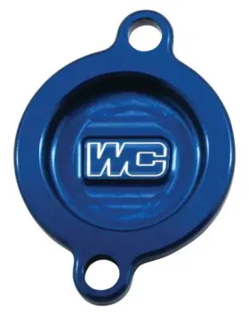 Vmz96hkp41 Works Connection Blue Aluminum Oil Filter Cover For Gas Ec250f 4t 21-22