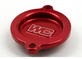 Zgibh3is0d Works Connection Red Aluminum Oil Filter Cover For Ktm 450 Xcf W 12-16