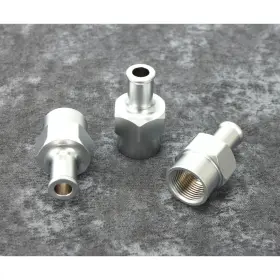 40-0877 Wyatt Gatling Zinc Plated Wr Hex Barb Oil Line Fittings -
