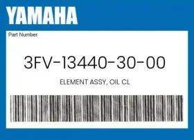 3fv-13440-30-00 Yamaha Genuine Element Assy Oil Cl -