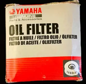 5gh-13440-80 Yamaha Oem Oil Filter Grizzly Kodiak Rhino Mt09 Mt10 Fz6r Fz8 Fjr13