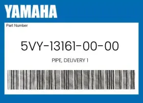 5vy-13161-00-00 Yamaha Genuine Pipe Delivery 1 - 5vy-13161-00-00 Yamaha Genuine Pipe Delivery 1 -
