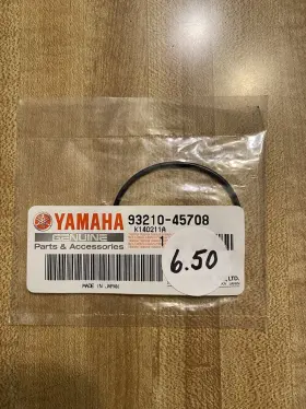 93210-45708-00 Yamaha Oem Oil Filter Cap 2 O-rings For 2014-2023 Yz250f / 2010-2023 Yz450f
