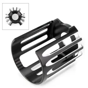 Yusen233 550736262680 For Harley Touring Road King Street Glide Oil Filter Cover Cap Motor Black