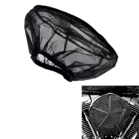 220928 Yymoto Motorcycle Waterproof Air Filter Rain Sock Dustproof Protective Cover Black#m
