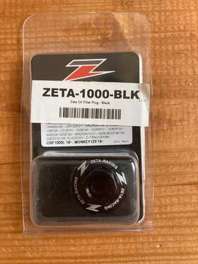 Zeta 634-8140bk 1000 Black Oil Filter Plug