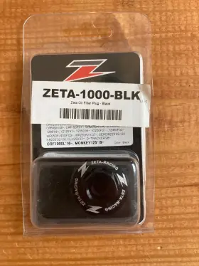 634-8140bk Zeta 1000 Black Oil Filter Plug