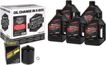 Maxima M8 Synthetic 20W-50 Oil Change Kit W/ Black Filter (90-129015PB) New. Price: $101.36.