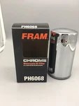 Fram PH6068 Oil Filter Chrome New. Price: $14.97.