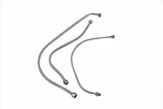 Chrome Oil Line Set For Harley Davidson By V-twin New. Price: $136.04.