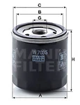 Mann Filter 7035 Oil For Chrysler Dodge Jeep Plymouth Vw Neu. Price: $20.88.