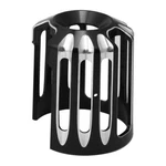 Black Cnc Oil Filter Cover Cap Trim For Harley Touring Electra Road Glide Dyna New. Price: $19.99.