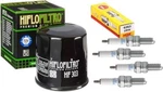 Kawasaki ZX6R Tune Up Kit 4 Ngk Spark Plugs & Oil Filter 2007-2023 Ninja ZX-6R New. Price: $45.99.